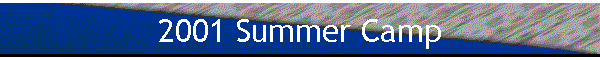 2001 Summer Camp