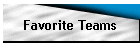 Favorite Teams